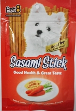 SASAMI STICK SMOKED CARROT FLAVOUR 75GRAM