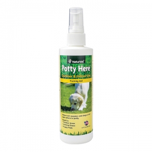 Puppy Trainer Naturvet Potty Here Training Aid Spray For Outdoor and Indoor Use 79909011