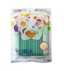 SNACK ANJING CHICA CHEW DENTAL 120GR GREEN APPLE 