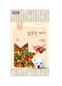 SNACK ANJING SALROMAN MIXED JERKY STICK 70GR