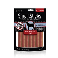 SNACK ANJING SMARTSTICKS BEEF 10 STICKS 