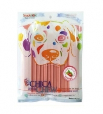 SNACK ANJING CHICA CHEW DENTAL 120GR STRAWBERRY