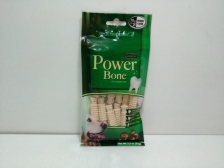 SNACK ANJING POWER BONE BITE SMILE WHITE SMALL 15PCS
