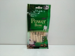 SNACK ANJING POWER BONE BITE SMILE WHITE SMALL 15PCS