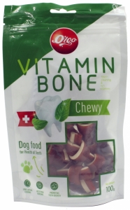 Ogo Beef and Vege Freshening & Cleaning Dental Bone 100gr