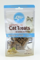 Orgo Poultry Liver Cat Treats 60gr