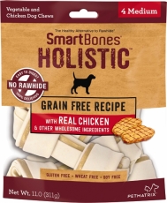Snack Anjing Smart Bones Holistic 4 Medium