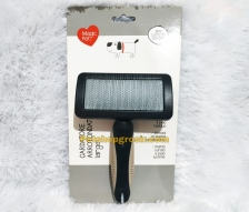 Sisir Pengangkat Bulu Mati Anjing & Kucing Magic Pet Slicker Brush Large