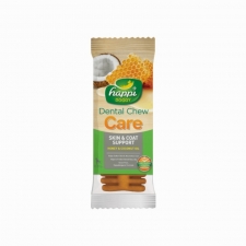 Snack Anjing Happi Doggy Dental Chew Care Skin & Coat Support Fennel Grass & Honey 