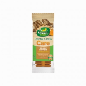 Snack Anjing Happi Doggy Dental Chew Care Turmeric & Shitake Immune Support