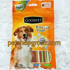 Snack Anjing Goodies Dental Energy Treat Stick Shape Mix 125gr